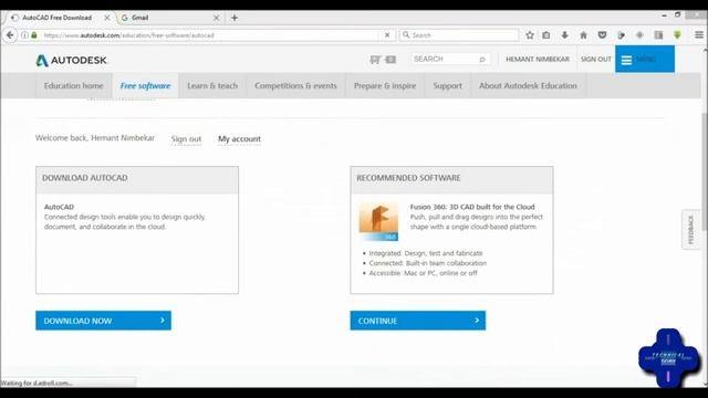 How to download Free AutoCad 2019 software Student Version || How to Install Autocad смотреть онлайн