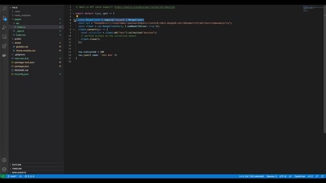 Build a Link Shortener In 2021 (5) - Let's Code the API Using Next.JS And MongoDB смотреть онлайн