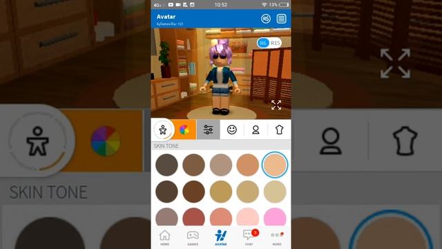 how to change your avatar color in roblox смотреть онлайн