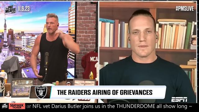 Raiders' Team Meeting "Broke" Josh McDaniels, Everyone Ripped Into Him Before Firing | Pat McAfee смотреть онлайн