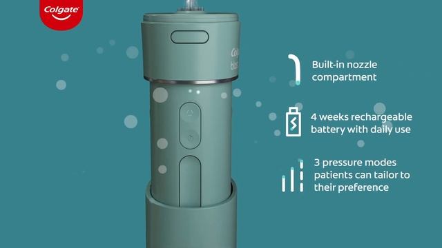 Colgate Blast Cordless Waterproof Rechargeable Water Flosser смотреть онлайн