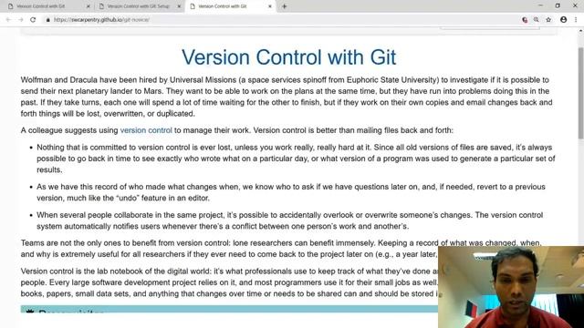 1 Introduction to git for version control (git video course playlist) смотреть онлайн
