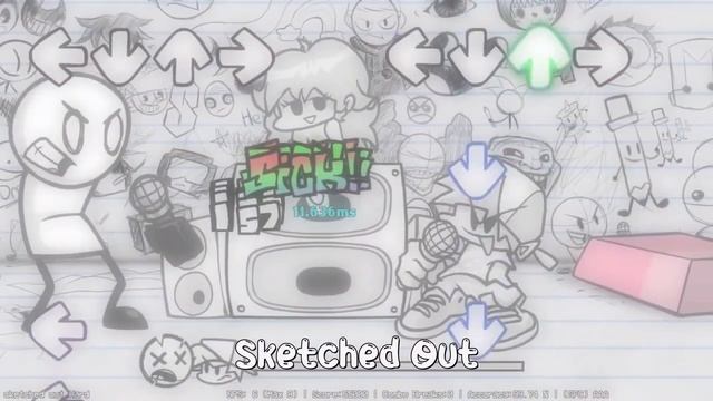 Sketched Out - Friday Night Funkin' [FULL SONG] (1 HOUR) смотреть онлайн
