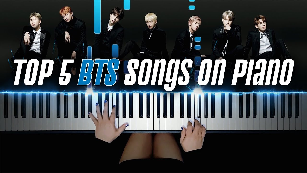 TOP 5 BTS SONGS ON PIANO смотреть онлайн