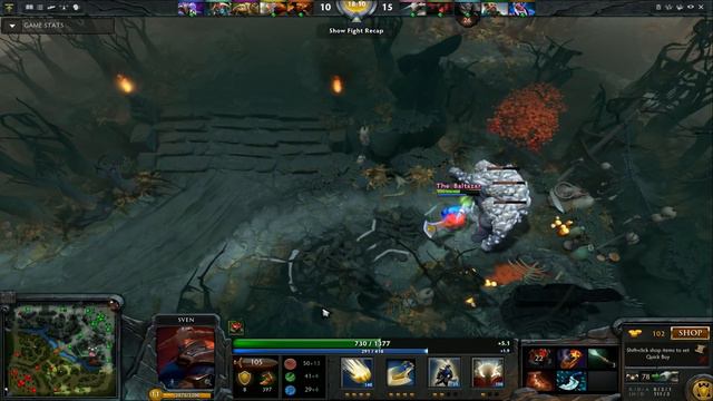 Dota 2 - Sven Beyond GODLIKE ! (The_Baltazar) смотреть онлайн