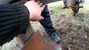 Обзор плуга ПЛН 3-35 ,замеры "метровкой".