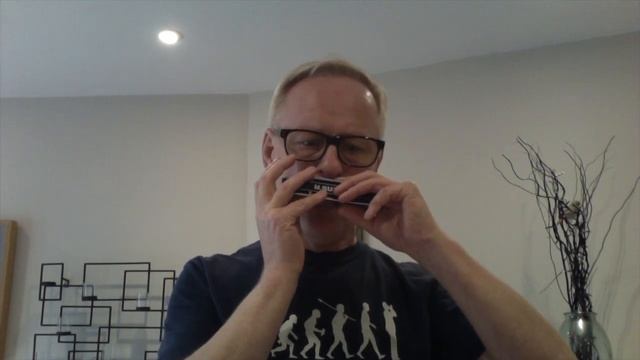 My Grandfather's Clock chromatic and diatonic harmonica смотреть онлайн