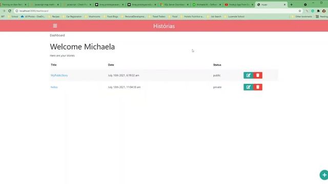 Histórias/Google Authentication/HBS/JavaScript/MongoDB смотреть онлайн