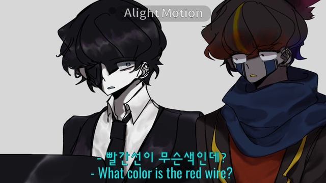 IT'S RED WIRE YOU IDIOT | draw | Error & Nightmare смотреть онлайн