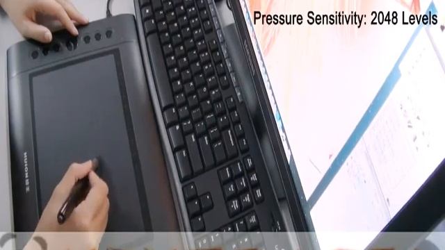 Графический USB планшет Huion H610 10' x 6 смотреть онлайн