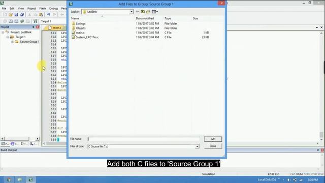 Generating BIN file for LPC1768 in KEIL смотреть онлайн