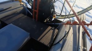 Собираю аэролодку своими руками, первый запуск в мороз.