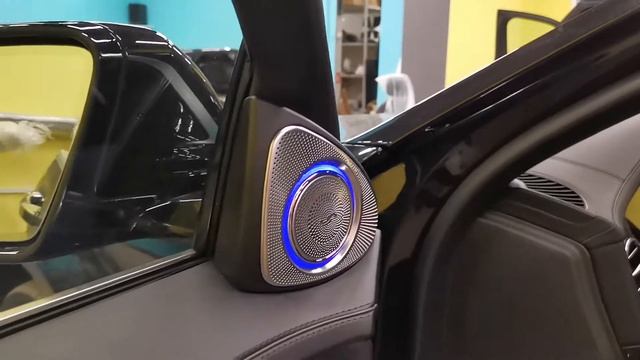 Burmester 3d Mercedes-Benz S-class w222 смотреть онлайн