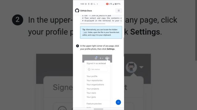 Add SSH key from Termux to your GitHub Account смотреть онлайн