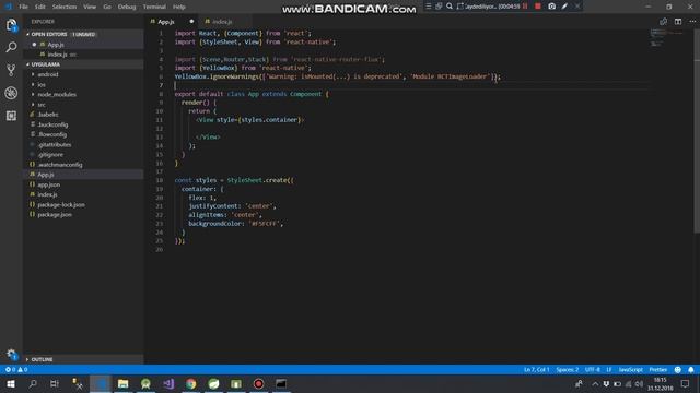 React Native Dersleri 3 - Navigator Router Flux смотреть онлайн