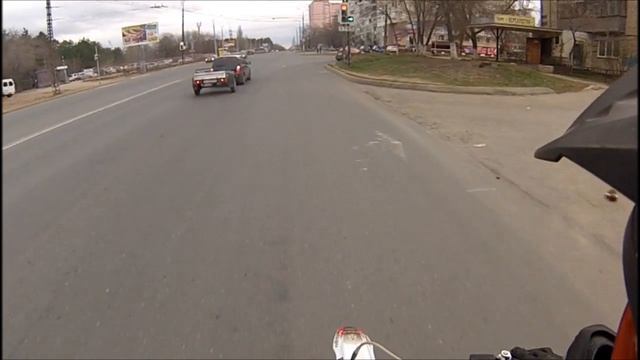 GoPro: Небольшая покатушка на Kayo 140cc motard. смотреть онлайн