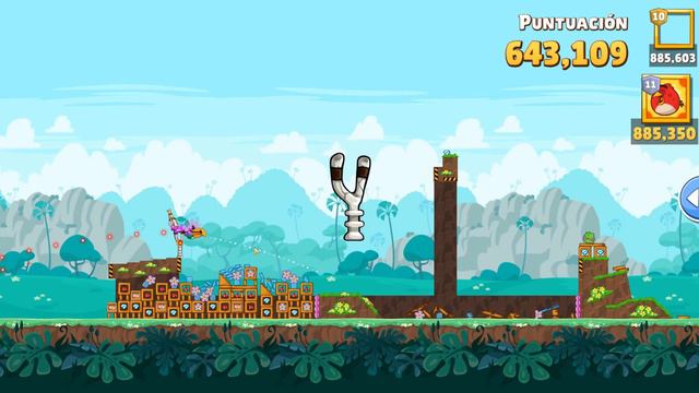 Angry Birds Friends Level 6 Tournament 1025 Highscore POWER-UP walkthrough смотреть онлайн