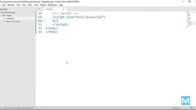 How to delete file with jQuery AJAX смотреть онлайн