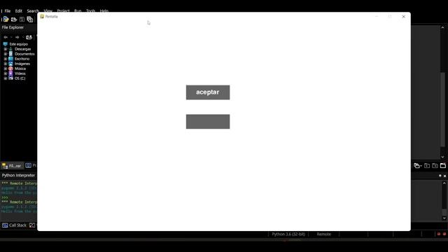 Crear botones en Pygame - Python смотреть онлайн