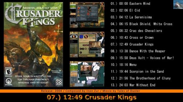 CRUSADER KINGS 1 OST [Full] Game Soundtrack