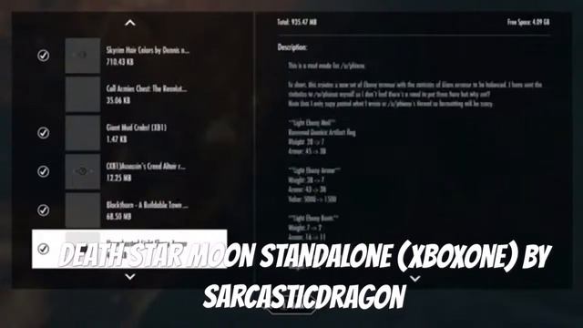 Skyrim SE With Xbox One Mods|31|Bern Armor,Death Star Moon,Strider/Aragorn Follower смотреть онлайн