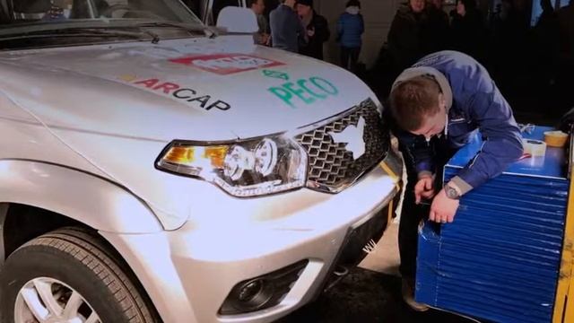 Краш тест Уаз Патриот .Повторный краш после провального первого! смотреть онлайн