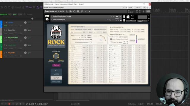 New Rock & Metal Drum VST Instrument & Sample Library For The Free Kontakt Player - Robot Dog Drums смотреть онлайн