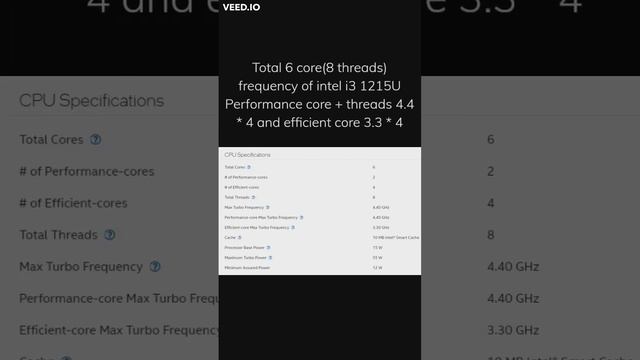 Intel Core i3 1215U vs i3 1115G4: performance comparison in 60 seconds смотреть онлайн