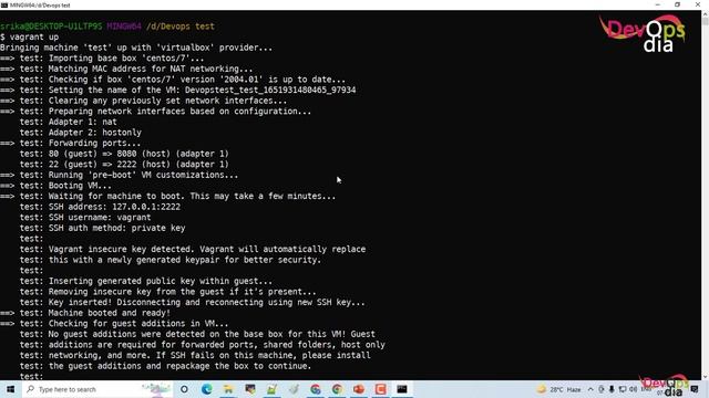 Linux (Centos7) install by using Vagrant and VirtualBox смотреть онлайн