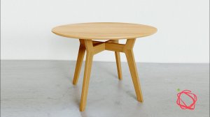 Как сделать круглый обеденный стол из массива дуба