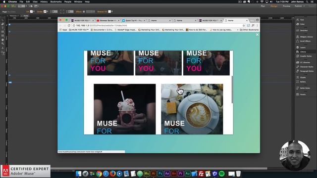 The Lightbox Widget | Adobe Muse CC | Muse For You смотреть онлайн