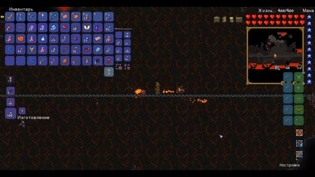 СДЕЛАЛ СЕБЕ ПЕРВЫЕ КРЫЛЬЯ Terraria ПРОХОЖДЕНИЕ ОТ Nardl #13 смотреть онлайн