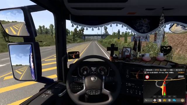 ETS 2 # 117 Eine ruhige fahrt muss auch mal sein Tampere nach Turku смотреть онлайн