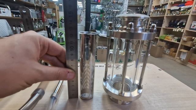 Экстрактор сокслета на 1,5 дюйма с бункером и диоптром. Разборный - краткий обзор от Вбочонке.ру смотреть онлайн