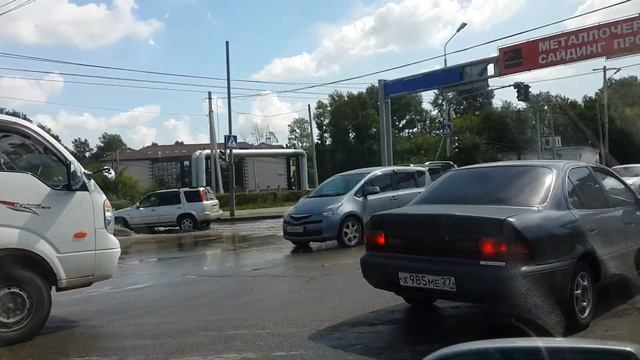 Хабаровск Район Радищева-Пионерская 21.08.2013 смотреть онлайн