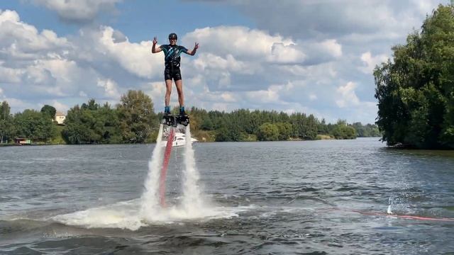 Флайборд первый полет/ FlyBoard/ VLOG