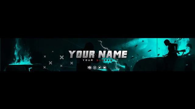 Top 10 Gaming Banner Template NO Text | Gaming Channel Banner 2021