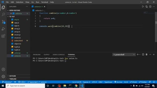 Typescript tutorial for beginners in Hindi #13 Union in TypeScript смотреть онлайн
