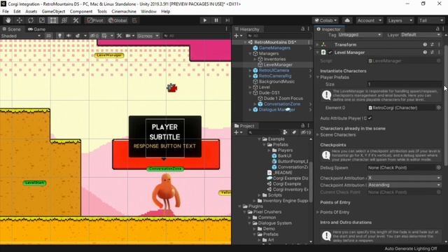 Dialogue System for Unity 2.x - Corgi Integration смотреть онлайн