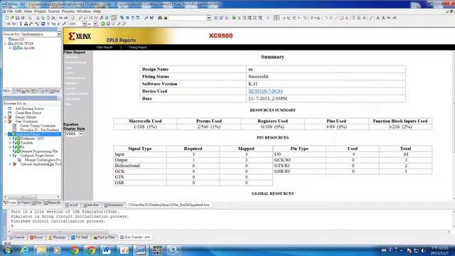 Xilinx ISE schematic 2 смотреть онлайн