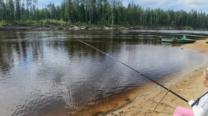 Рыбалка в Хмао-югра .Река аган.