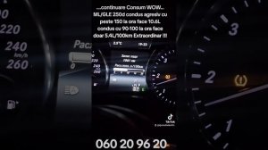 Mercedes GLE w166 250d fuel consumption 5.4 L/100km