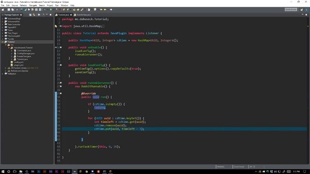 Advanced Bukkit Coding - Cooldowns - Episode 1 (1/2) смотреть онлайн