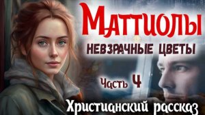 4_Часть🔴МАТТИОЛЫ - НЕВЗРАЧНЫЕ ЦВЕТЫ) Очень Интересный Христианский Рассказ Студия ЕХБ