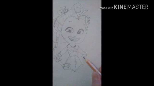 Рисуем Аленку из сказочного патруля смотреть онлайн