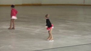 Дзержинск фигурное катание Лиза 6 лет разминка