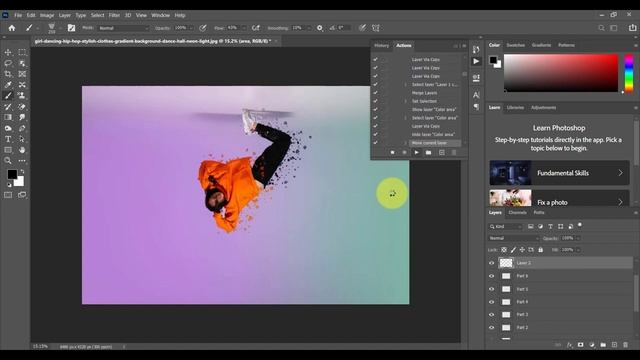 3D Dispersion Effect Photoshop Actions | Photoshop Tutorial (Easy) | Action Free Download | Ninja P смотреть онлайн