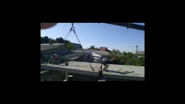Укладка плит перекрытия г. Тирасполь смотреть онлайн