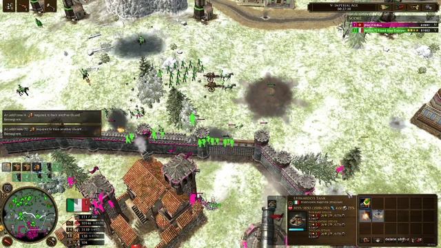 [KotM] Italian gameplay aka Pizza Time! AoE3:DE Tank смотреть онлайн