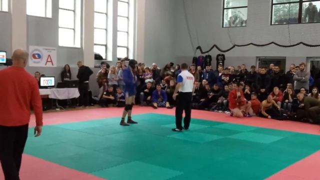 Китиченко Александр бои Киев Чемпионат Украины по самбо 1-я часть смотреть онлайн